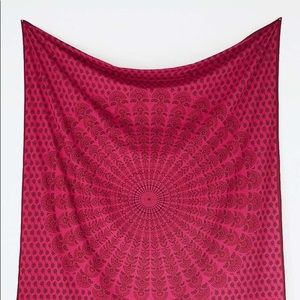 Large UO Pink Tapestry